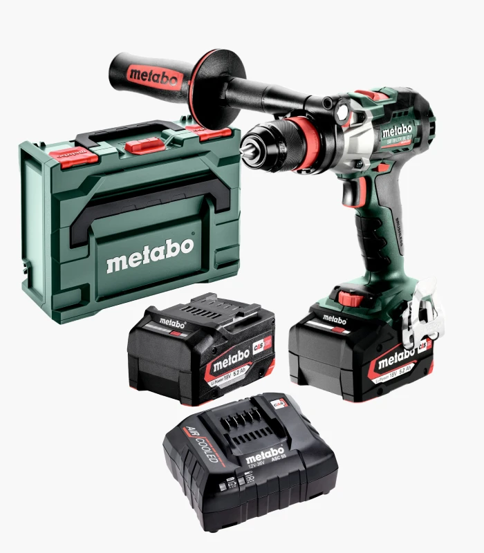 sb_18_ltx_bl_q_i Акумуляторний ударний дриль Metabo SB 18 LTX BL Q I (2x5,2 Ah, metaBOX 145 L, ASC 55) - Зображення 1