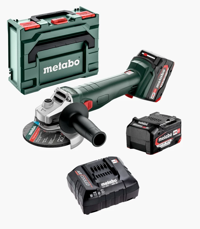 w_18_l_9_125_q Болгарка (кутова шліфмашина) акумуляторна Metabo W 18 L 9-125 Quick - Зображення 1