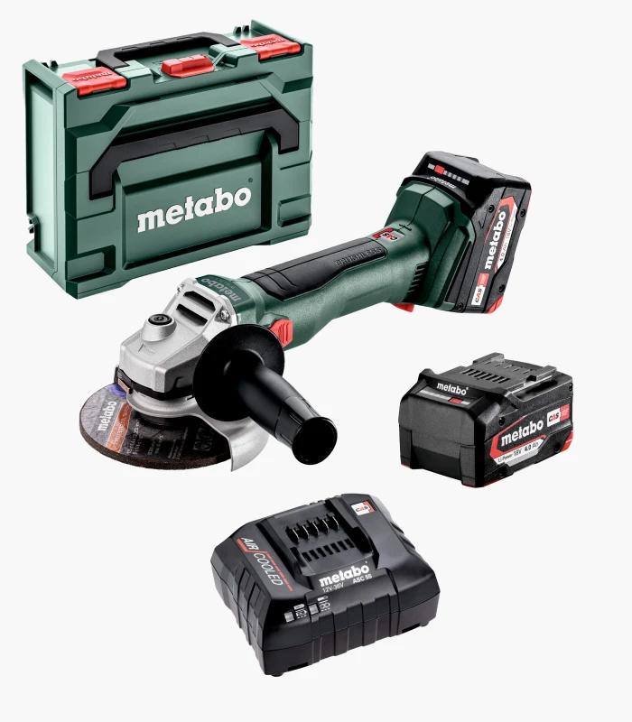 w_18_l_bl_9_125 Болгарка (кутова шліфмашина) акумуляторна Metabo W 18 L BL 9-125 - Зображення 1