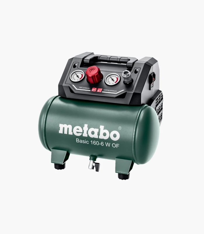basic_160_6_w_of_601501000_ Компресор Metabo Basic 160-6 W OF - Зображення 1