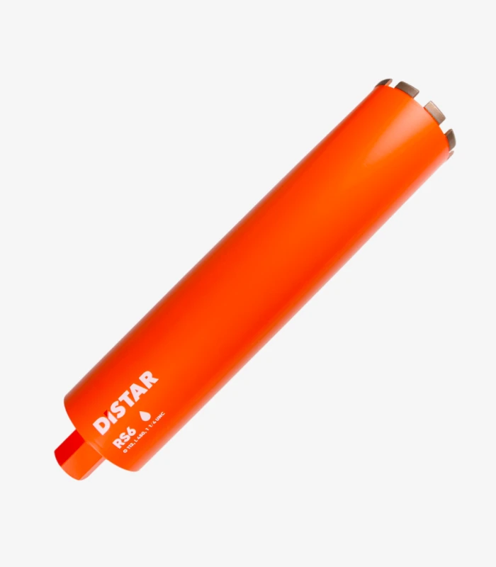 distar-112-x-450 Свердло алмазне Distar DDS-W RS6 112×450 мм 1 1/4 UNC (10170085183) - Зображення 1