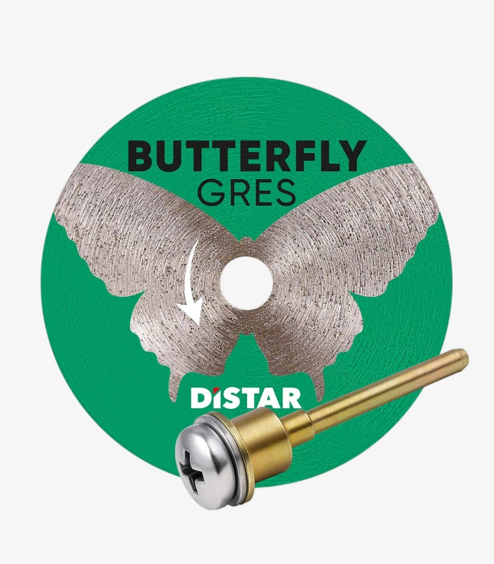 distar-butterfly-45-mm-x-06-mm Круг алмазний відрізний Distar Butterfly 45×0,6×5,8/3,2–3,0F мм (11133053027) - Зображення 1