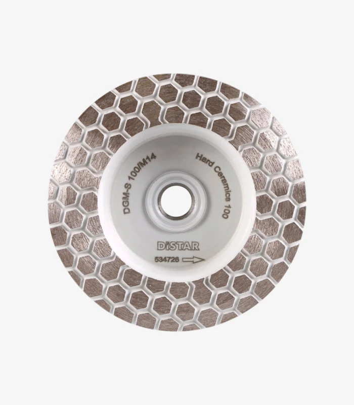 distar-dgm-s-100 Фреза алмазна Distar DGM-S Hard Ceramics 100 мм №60 M14 (17483524005) - Зображення 1