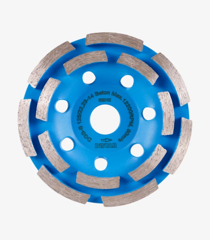 distar-dgs-s-125-mm-22 Фреза алмазна Distar DGS-S Beton 125×22,23 мм, 14 сегментів (10170085420) - Зображення 1